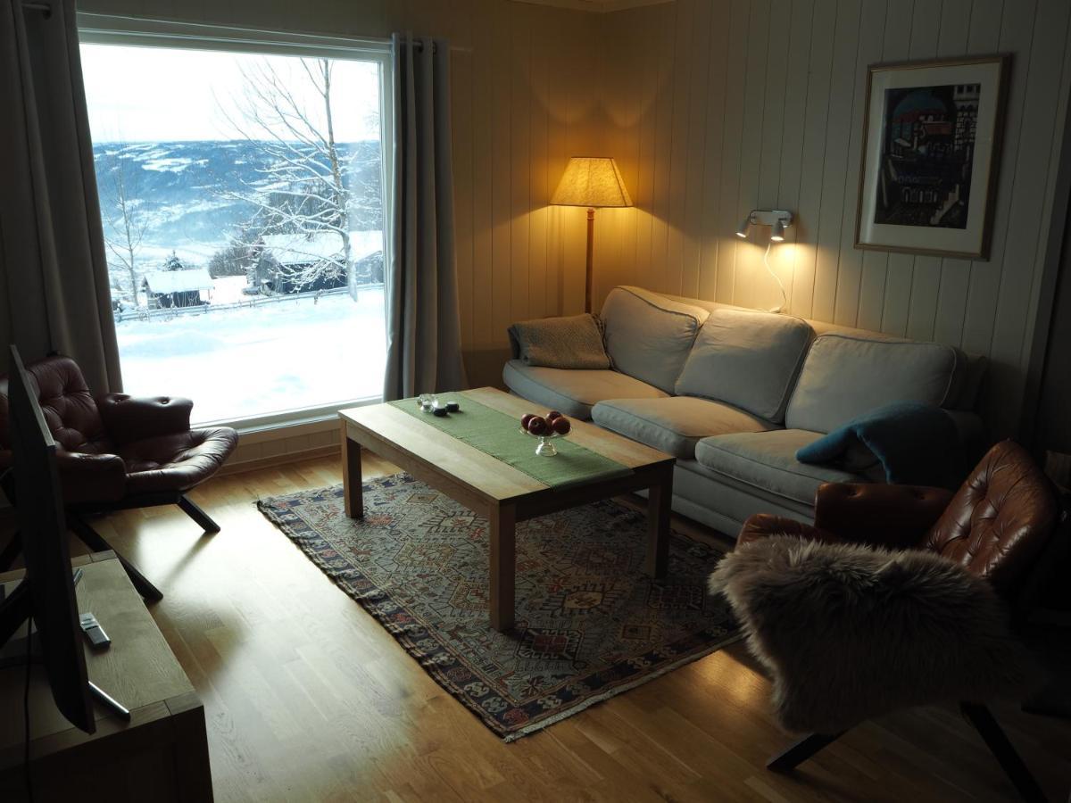 Cabin With Great View Close To Town And Ski Area Лиллехамер Экстерьер фото