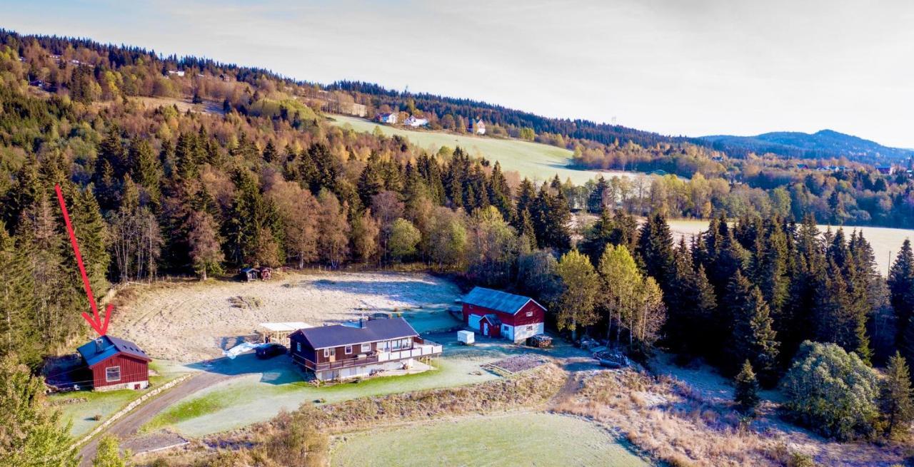 Cabin With Great View Close To Town And Ski Area Лиллехамер Экстерьер фото